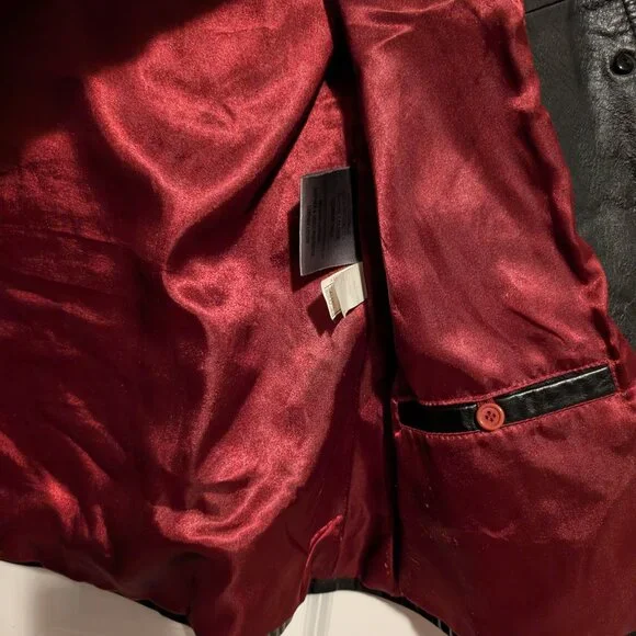 Wilson Leather Maxima Women's Large with Red Satin - Picture 8 of 14